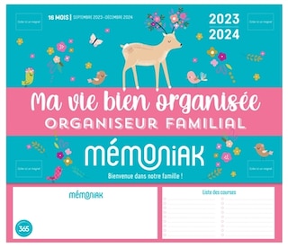 Front cover_Mini-organiseur ma vie bien organisée 2024