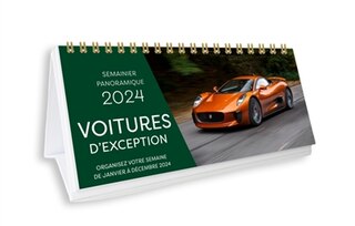 Voitures d'exception 2024: organisez votre semaine de janvier à décembre 2024