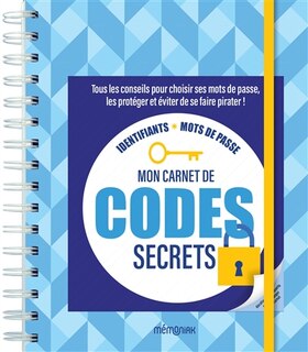 Front cover_Mon carnet de codes secrets