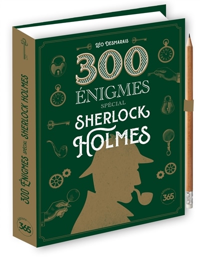 Couverture_300 énigmes : spécial Sherlock Holmes