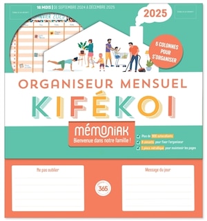 Front cover_Kifékoi, organiseur mensuel 2025