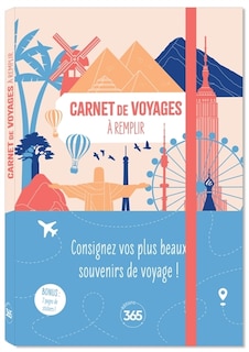 Couverture_Carnet de voyages à remplir