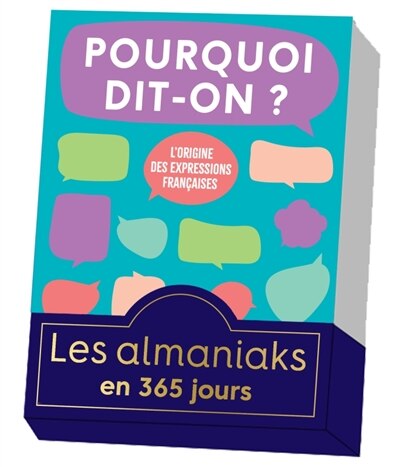 Front cover_Pourquoi dit-on ? : l'origine des expressions françaises