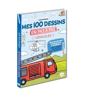 Couverture_Mes 100 dessins en pas à pas