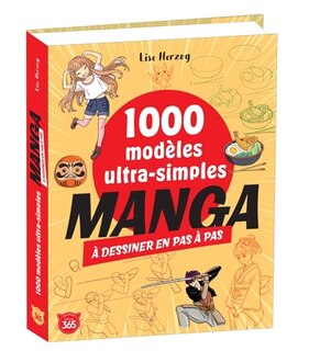 Front cover_1.000 modèles ultra-simples : manga à dessiner en pas à pas