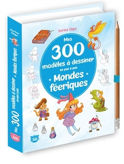 Couverture_Mes 300 mod&egrave;les &agrave; dessiner en pas &agrave; pas