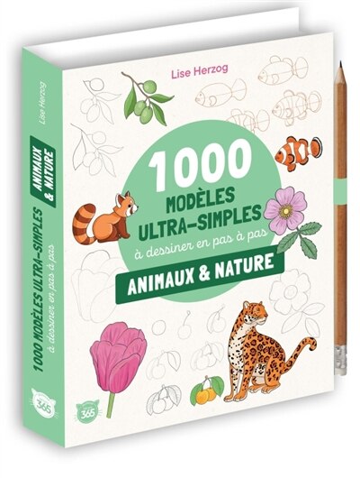 Front cover_1.000 modèles ultra-simples à dessiner en pas à pas