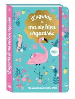 Front cover_L' agenda pocket de ma vie bien organisée 2026