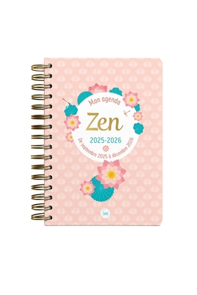 Couverture_Mon agenda zen 2025-2026