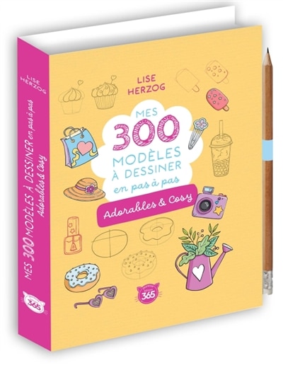 Couverture_Mes 300 mod&egrave;les &agrave; dessiner en pas &agrave; pas