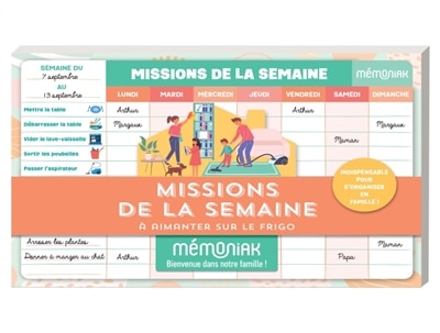 Front cover_Missions de la semaine M&eacute;moniak