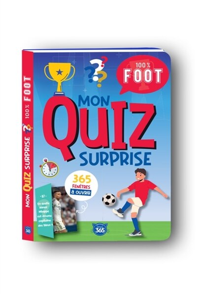 Front cover_Mon quiz surprise 100 % foot