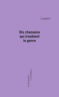 Front cover_Dix chansons qui troublent le genre