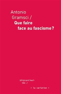 Couverture_Que faire face au fascisme ?