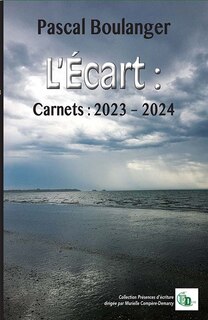 Front cover_L'écart : Carnets : 2023-2024