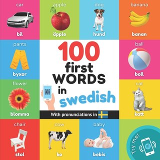 Front cover_100 first words in swedish