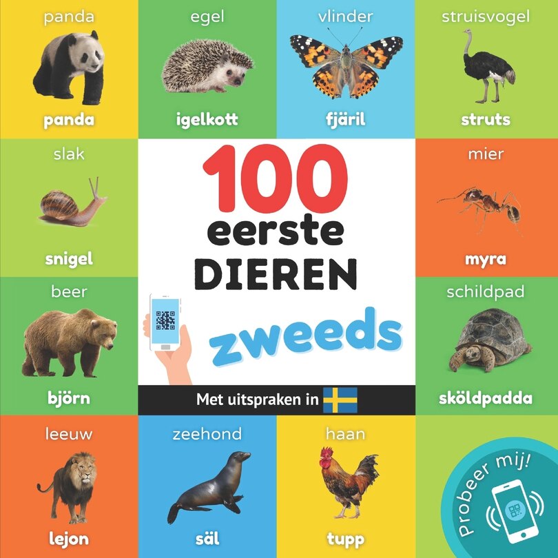 Couverture_100 eerste dieren in het zweeds