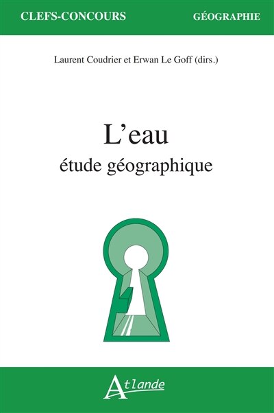 Couverture_L'eau : &eacute;tude g&eacute;ographique