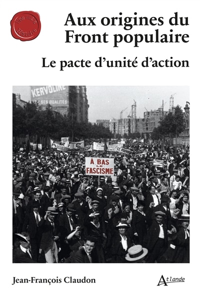 Front cover_Aux origines du Front populaire