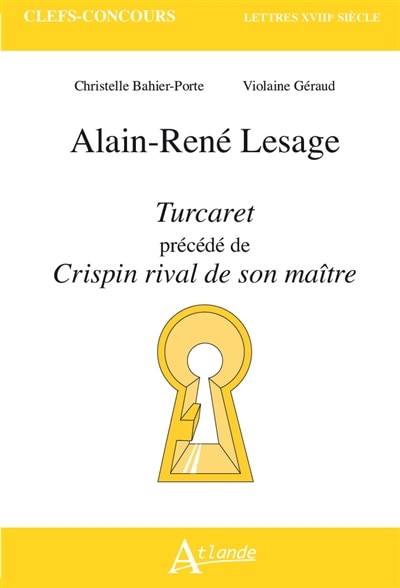 Front cover_Alain-René Lesage, Turcaret précédé de Crispin rival de son maître