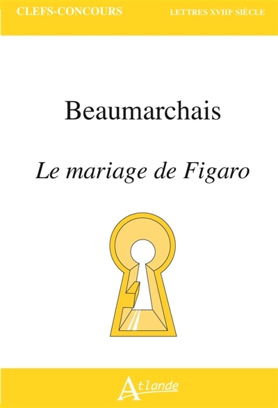 Couverture_Beaumarchais, Le mariage de Figaro