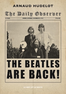 Front cover_The Beatles are back !