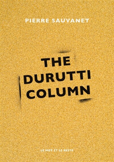 Front cover_The Durutti Column