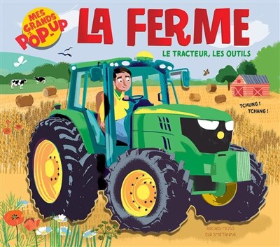 Couverture_La ferme, le tracteur, les outils