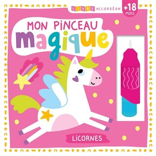 Front cover_Mon pinceau magique : licornes