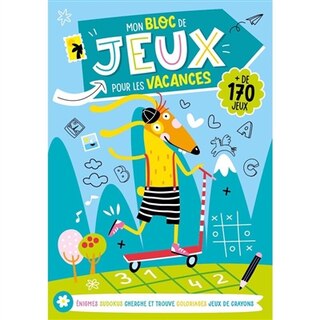 Couverture_Mon bloc de jeux pour les vacances