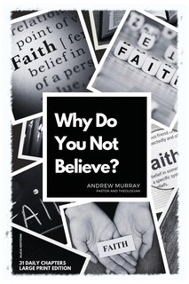 Couverture_Why Do You Not Believe?