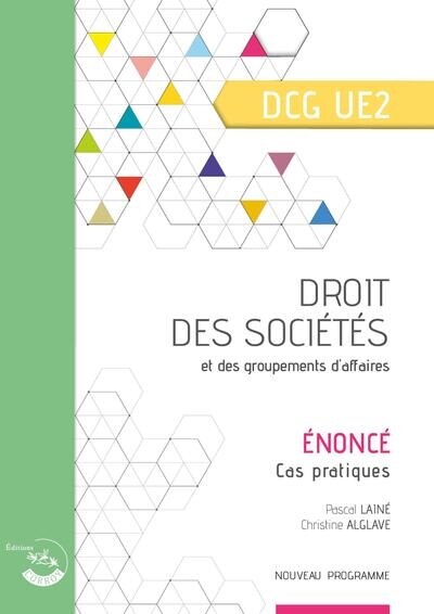 Couverture_Droit des sociétés et des groupements d'affaires, DCG UE2