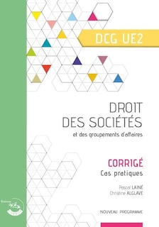 Couverture_Droit des sociétés et des groupements d'affaires, DCG UE2