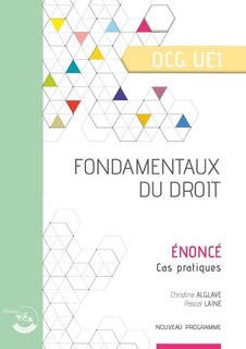 Front cover_Fondamentaux du droit, DCG UE1