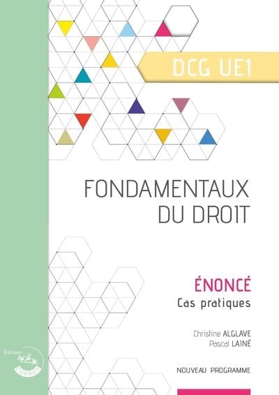 Front cover_Fondamentaux du droit, DCG UE1