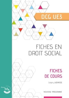 Couverture_Fiches en droit social DCG UE3