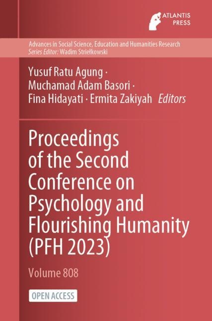 Couverture_Proceedings of the Second Conference on Psychology and Flourishing Humanity (PFH 2023)