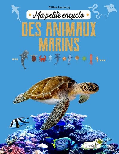 Couverture_Ma petite encyclo des animaux marins