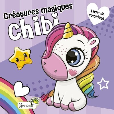 Front cover_Créatures magiques chibi