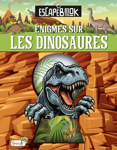 Front cover_Enigmes sur les dinosaures