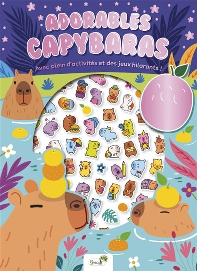 Front cover_Adorables capybaras