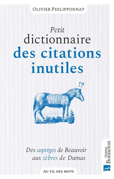 Couverture_Petit dictionnaire des citations inutiles