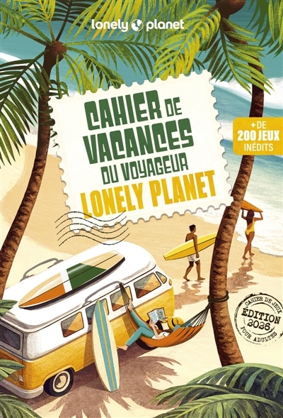 Couverture_Cahier de vacances du voyageur Lonely Planet 2026