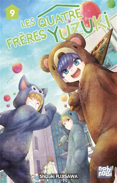 Couverture_Les quatre frères Yuzuki, Vol. 9