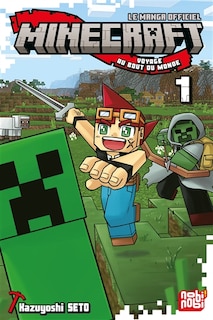 Front cover_MINECRAFT MANGA OFFICIEL 01 VOYAGE AU BOUT MONDE