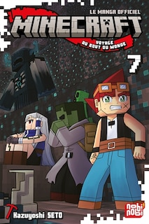 Couverture_Minecraft manga officiel voyage au bout monde