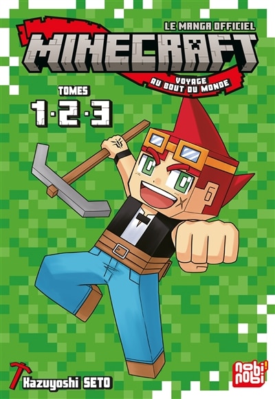 Couverture_Minecraft, le manga officiel