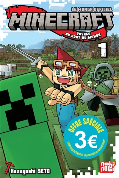 Couverture_Minecraft t01 edition 3 euros