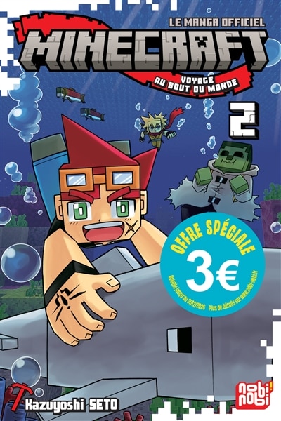 Couverture_Minecraft t02 edition 3 euros