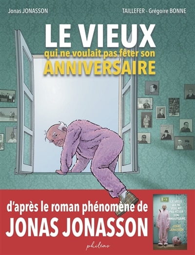Front cover_Le vieux qui ne voulait pas fêter son anniversaire